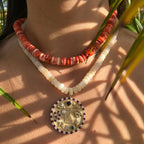 Augusta Opal Beaded Necklace