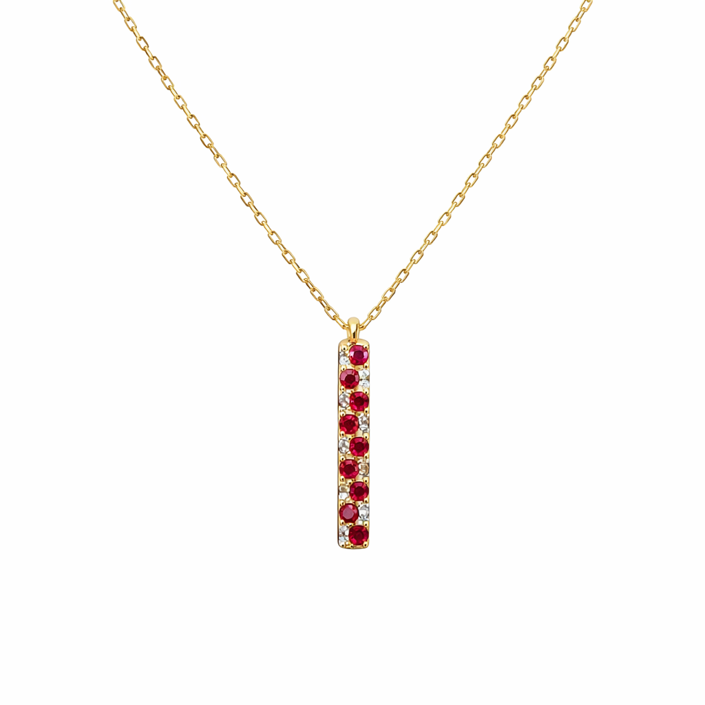 Adelina Ruby Necklace