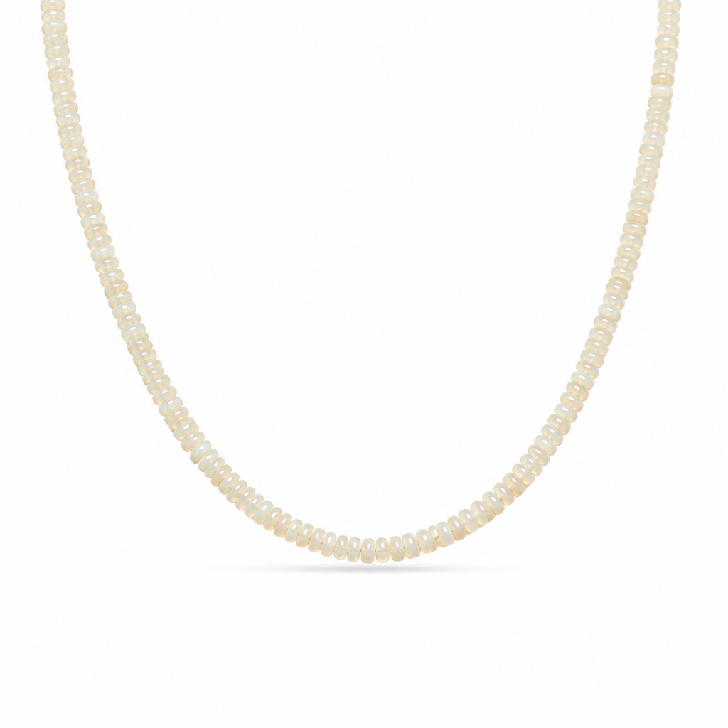 Augusta Opal Beaded Necklace