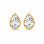 Bezel Diamond Studs
