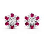 Bloom Gemstones and Diamonds Earrings