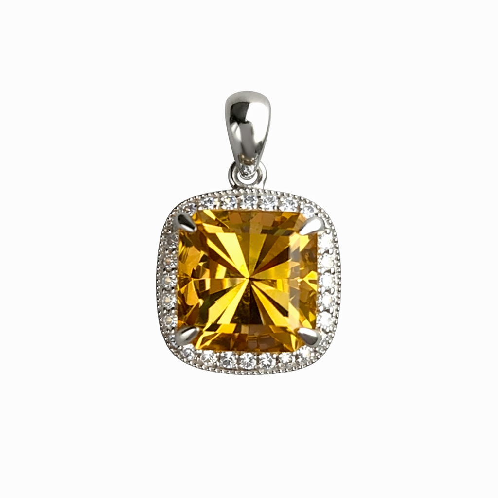 Bubble Gemstone Pendant