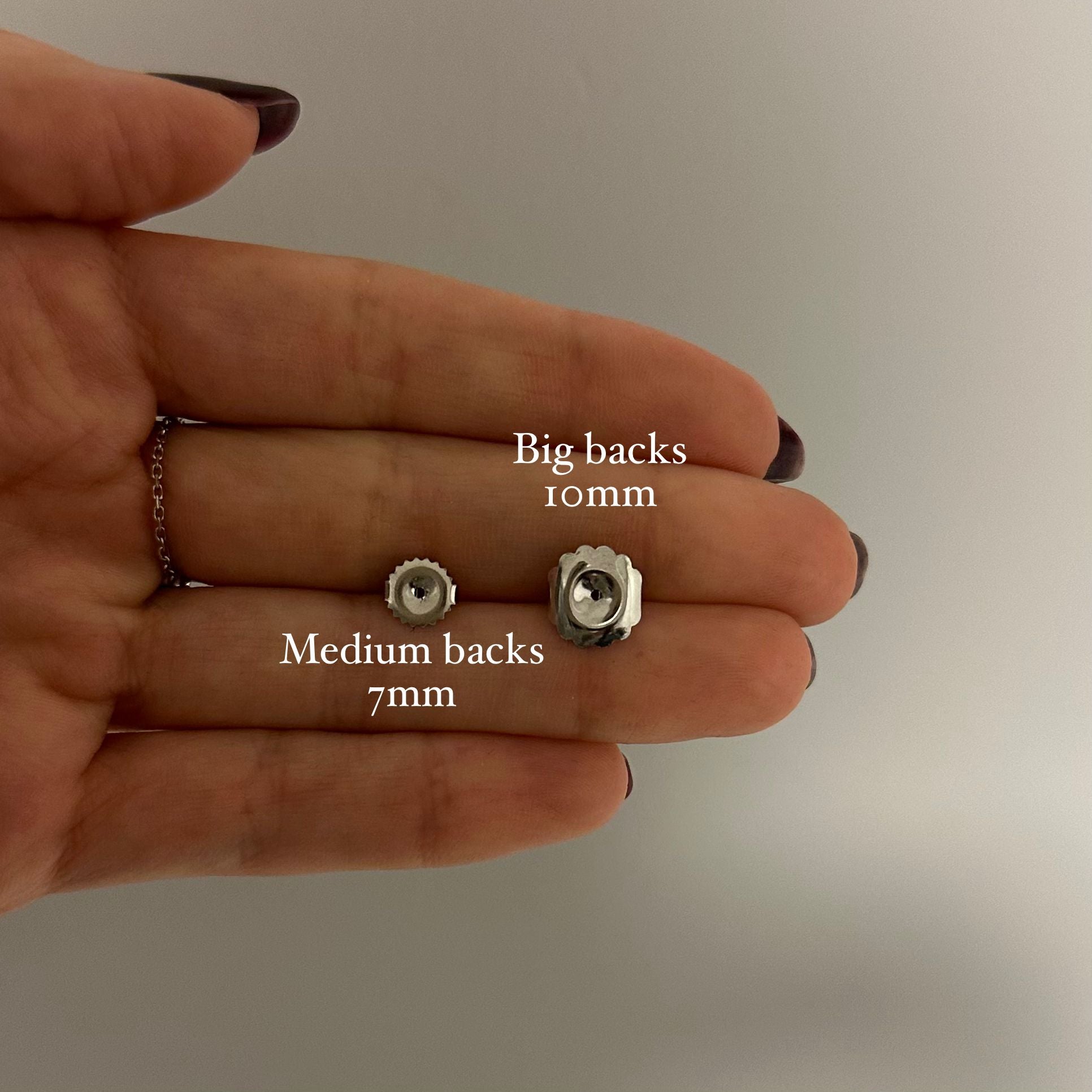 Classic Diamond Studs Pushback