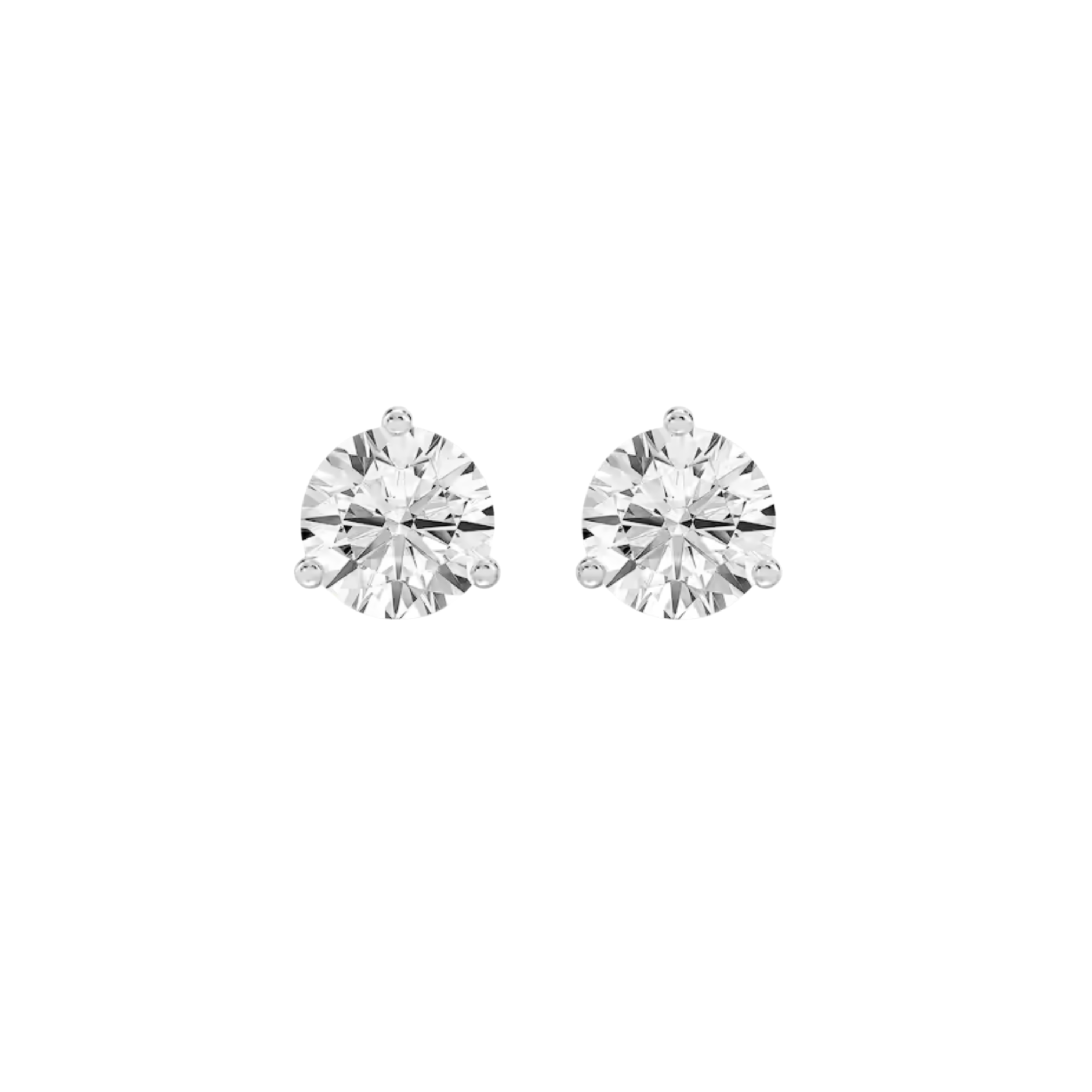 Classic Diamond Studs Screwback