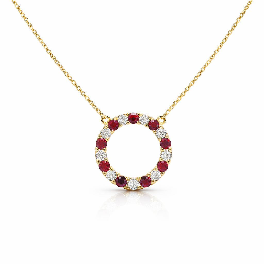 Costiera Round Gemstone Necklace