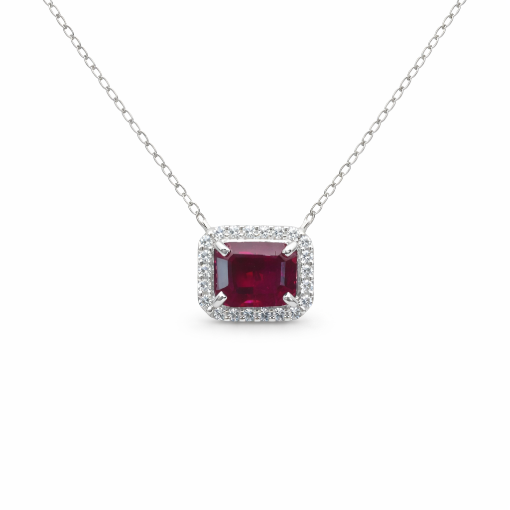 Ela Ruby Necklace