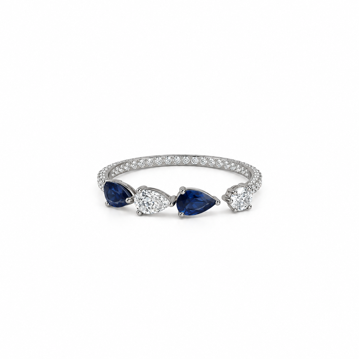Elicia Gemstone and Diamond Ring