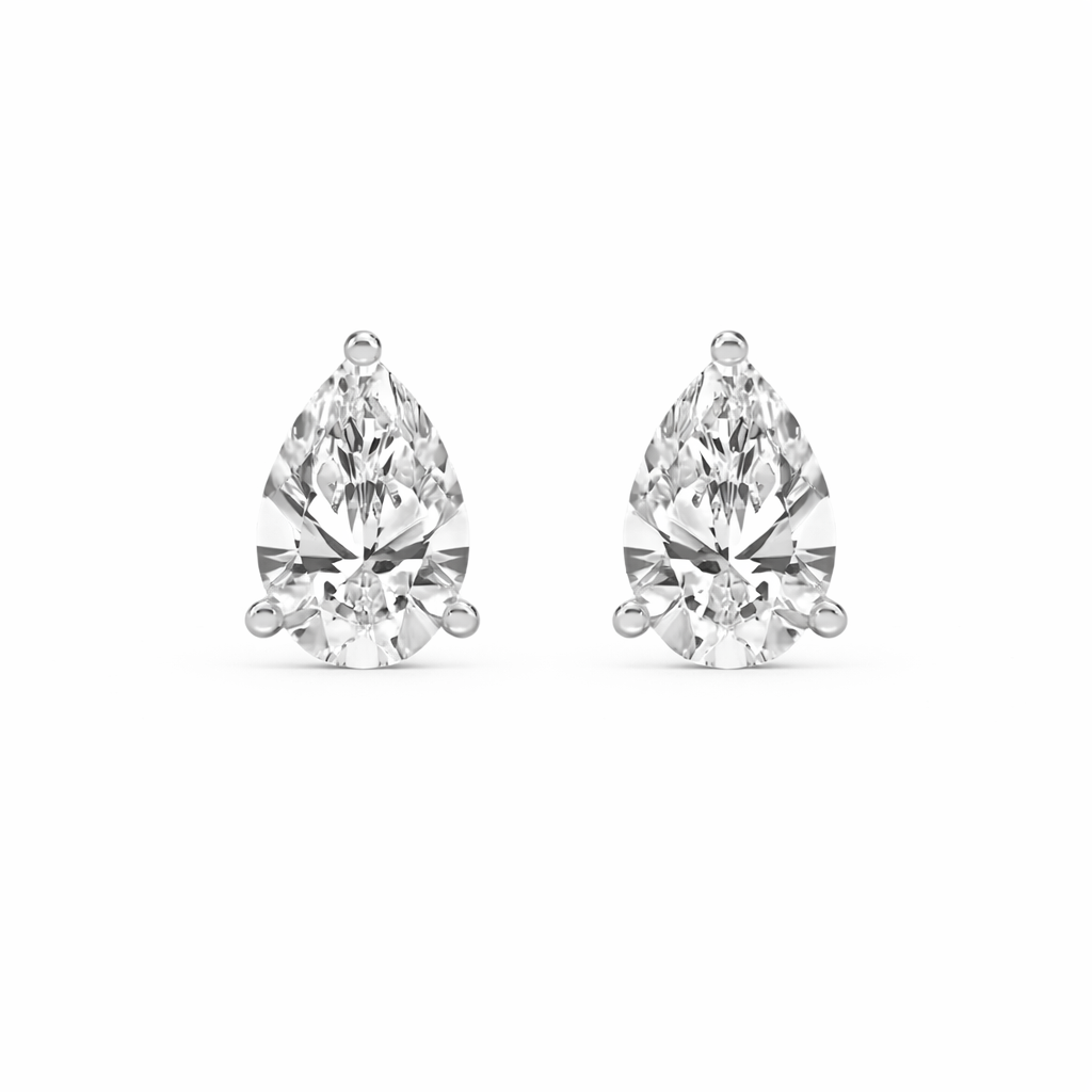 Fancy Shape Diamond Studs