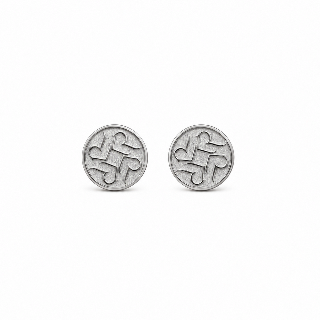 Flat Signature Cufflinks
