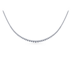 6 CT Graduated Tennis Necklace