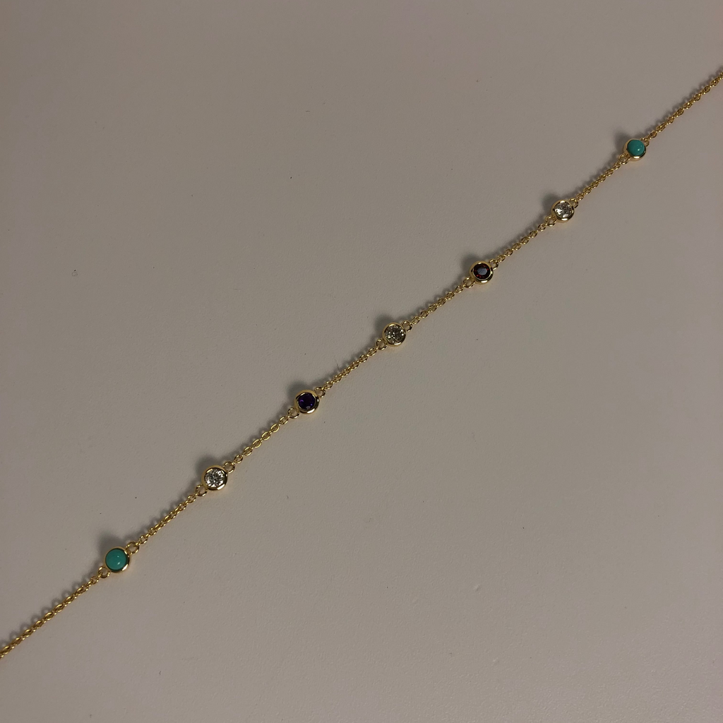 Milestones Gemstone Bracelet