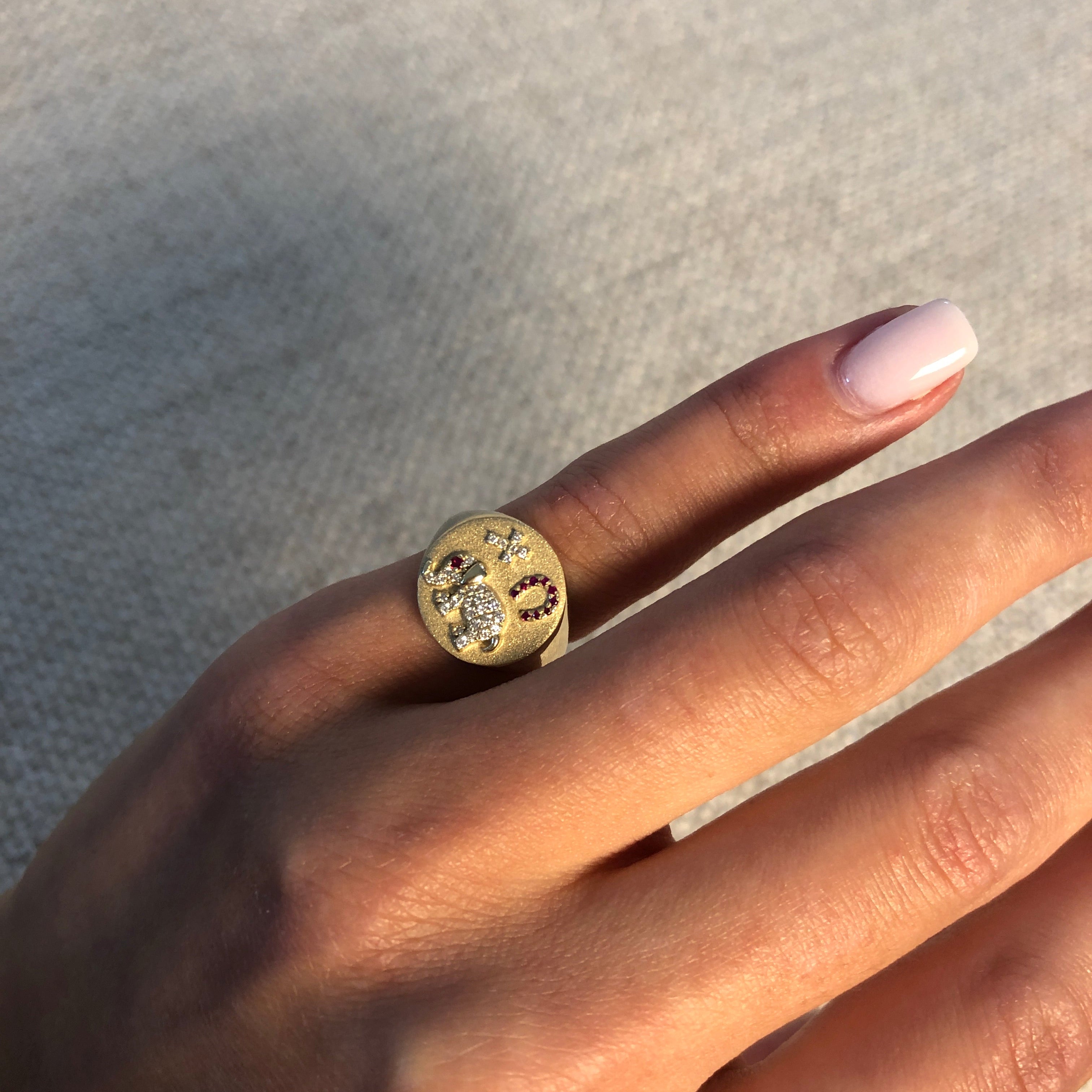 Vida Signet Ring
