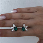 Chiara Gemstone Diamond Earrings