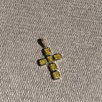 Small Signature Basilica Cross Pendant