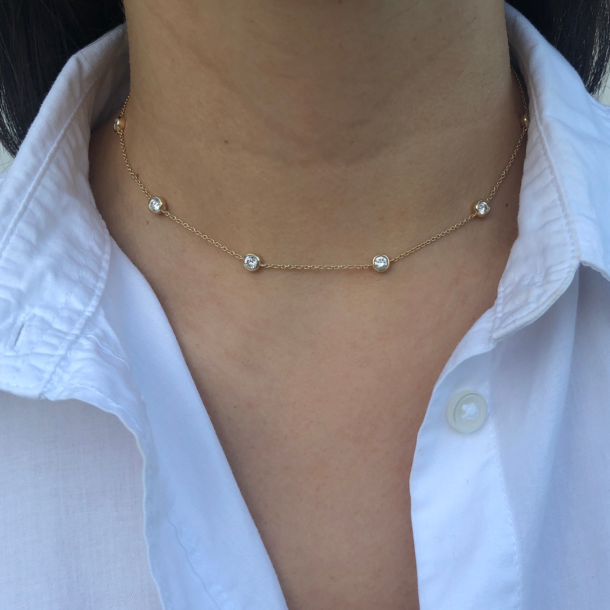 Fiorella Diamond Necklace