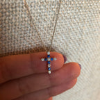 Immaculata Cross Necklace