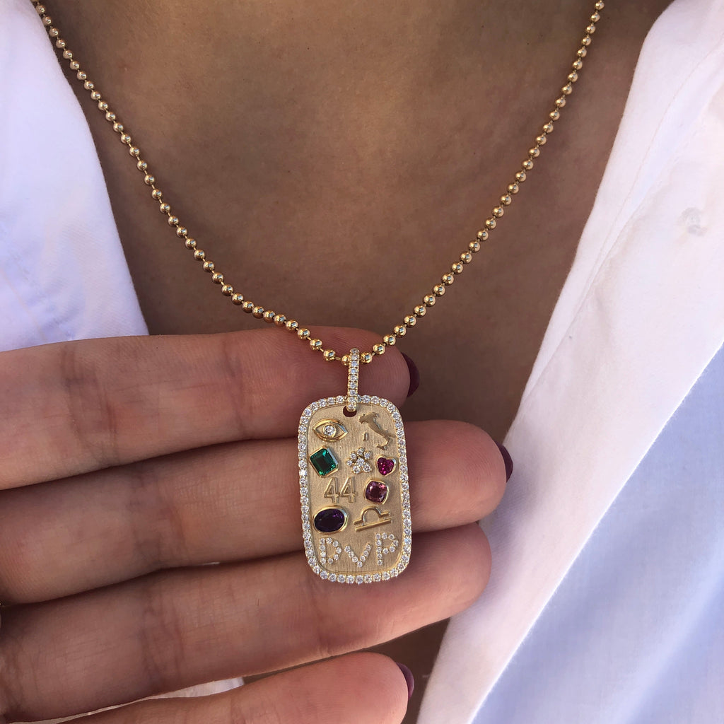 Vida Plate Pendant