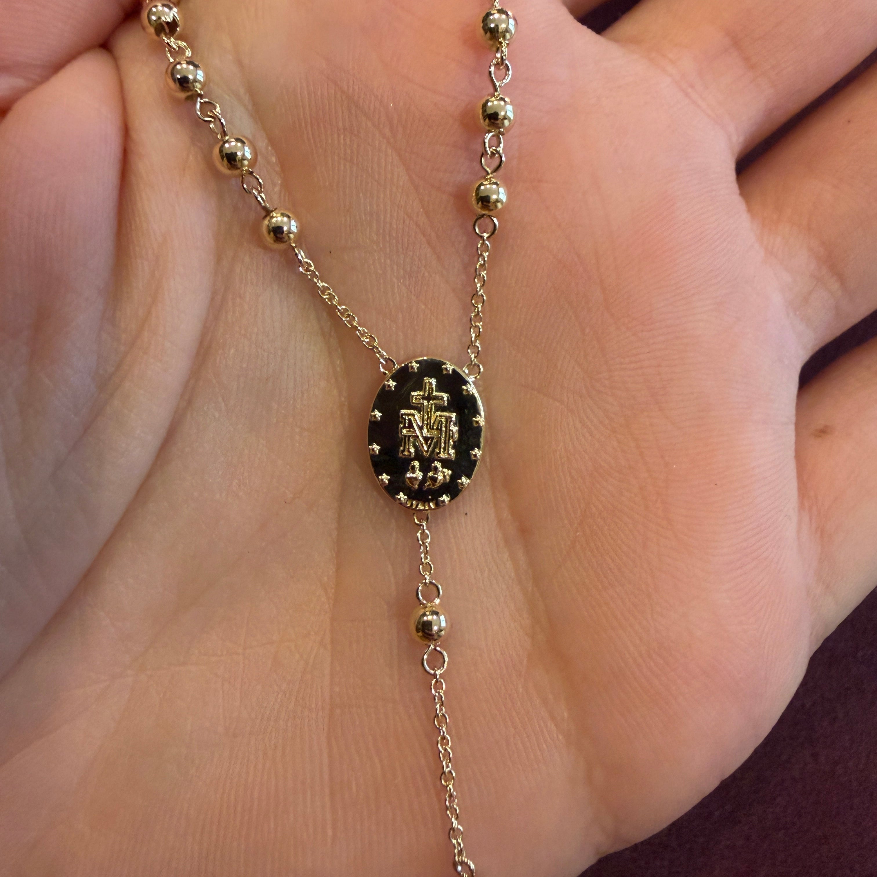 Grace Gold and Diamonds Rosary