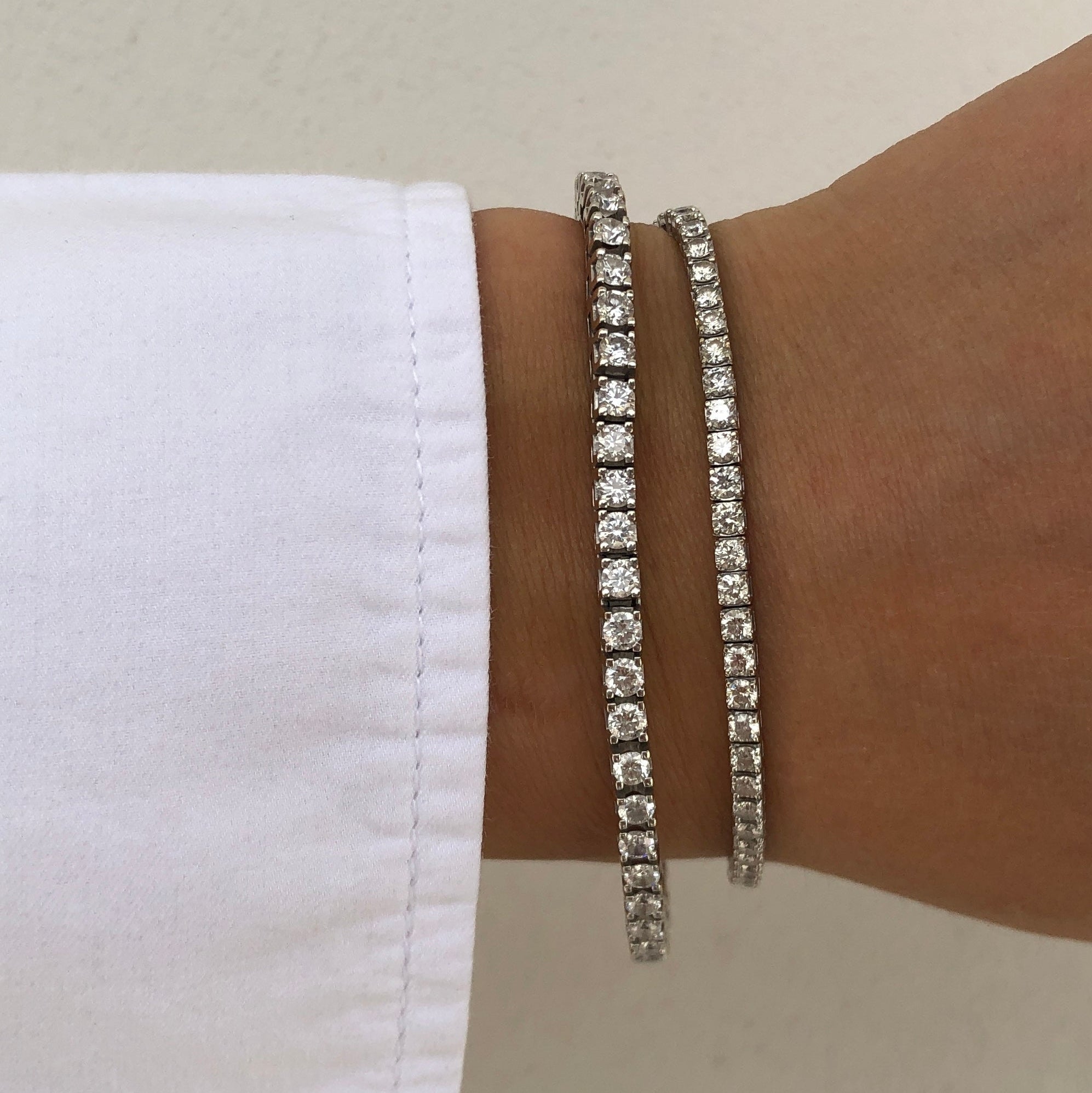 3 CT Classic Diamond Tennis Bracelet