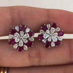 Bloom Gemstones and Diamonds Earrings
