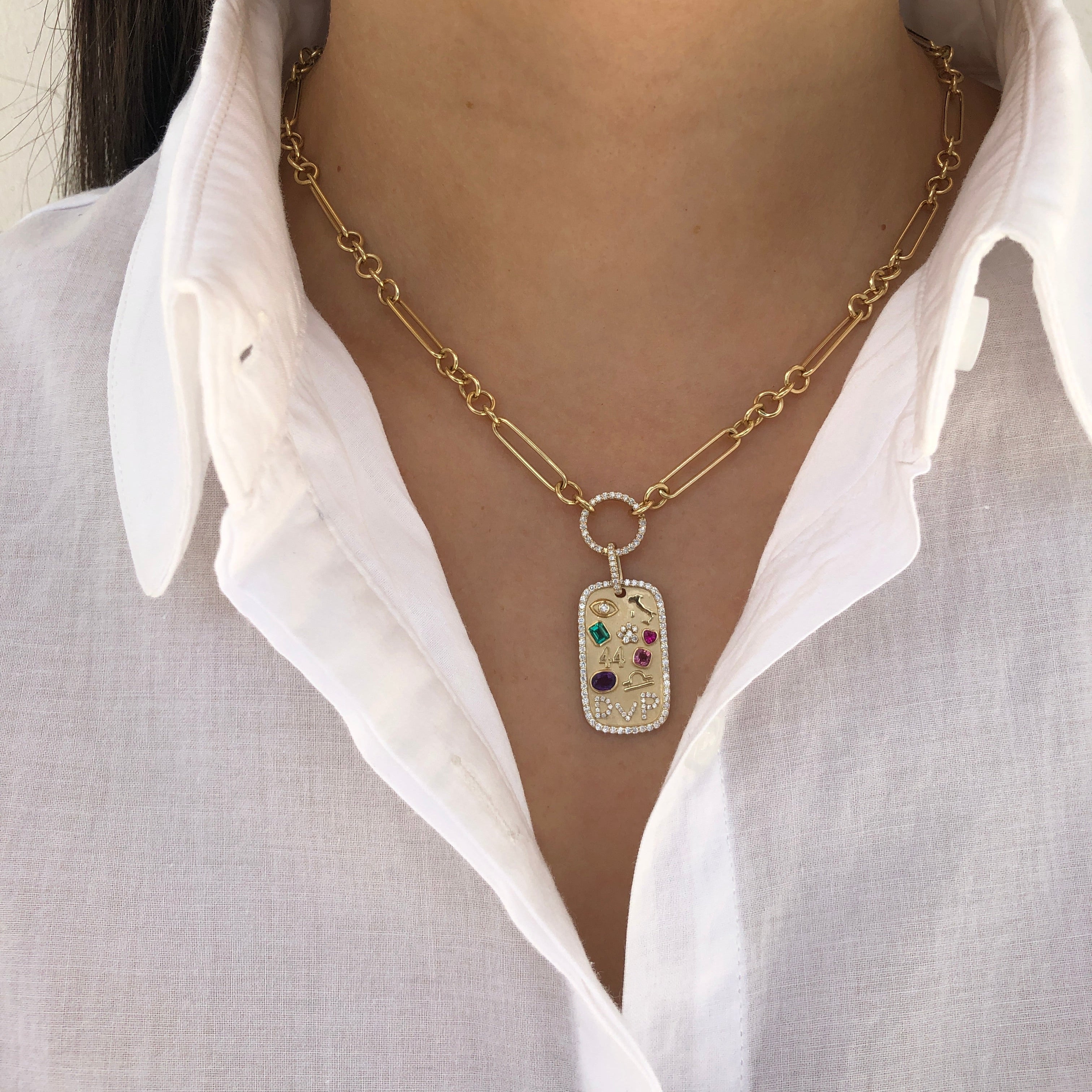 Vida Plate Pendant