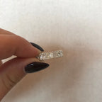 Radiant Diamonds Eternity Band