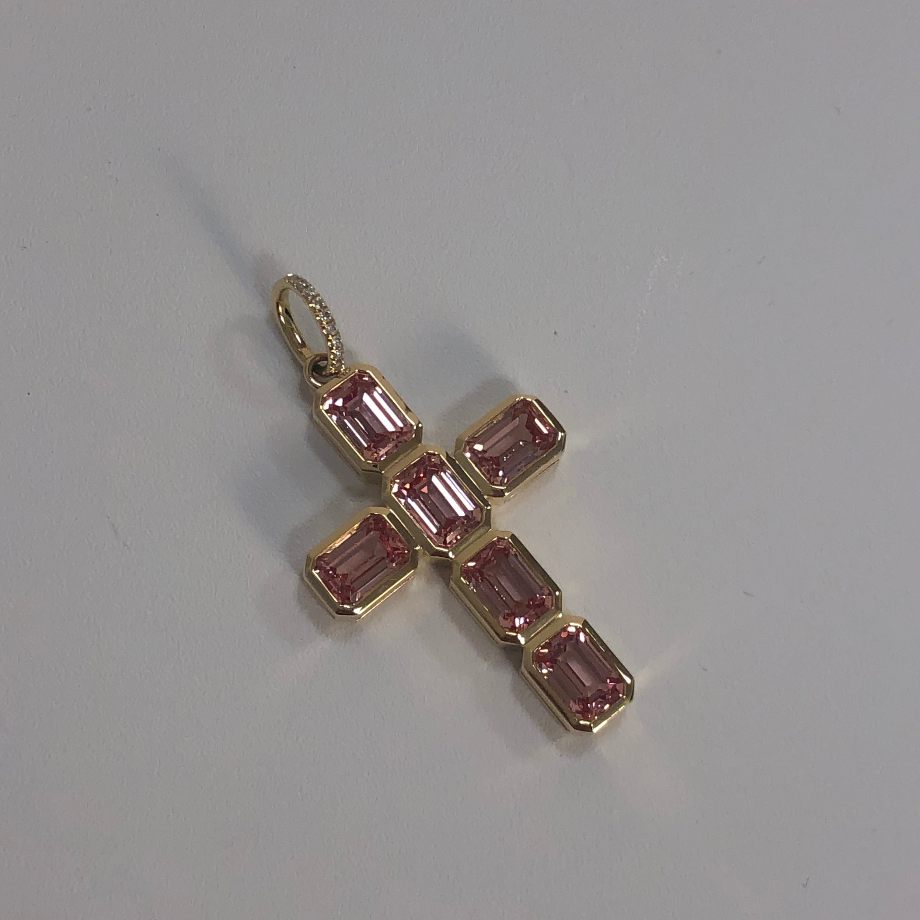 Medium Signature Basilica Cross Pendant