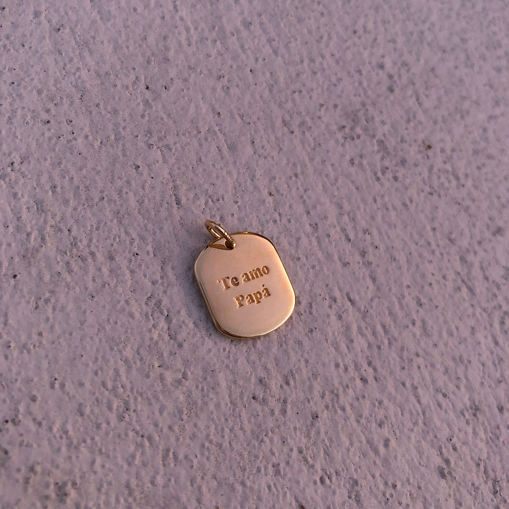 Vittoria Engraveable Bubble Pendant