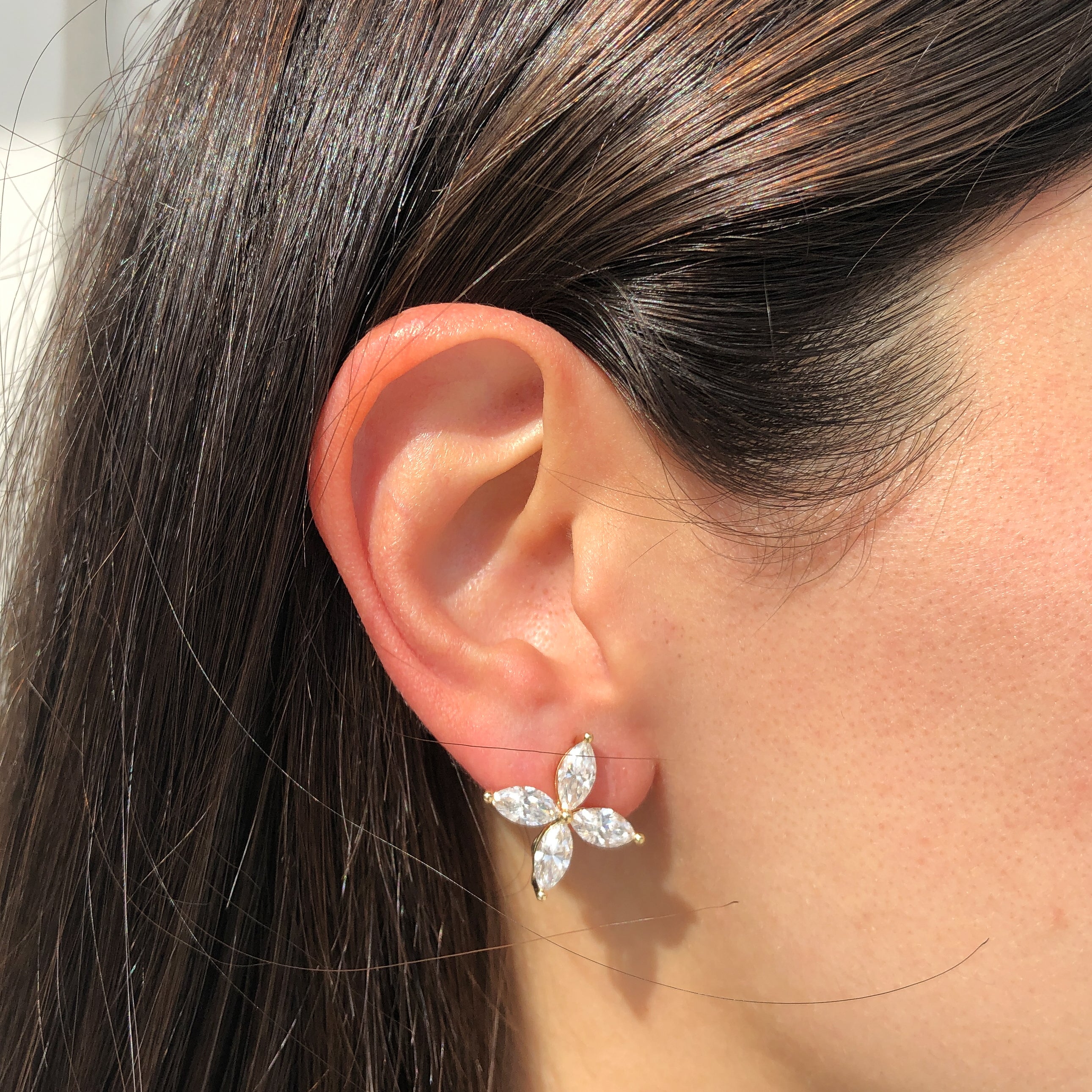 Dual Drop Earrings