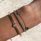 Solo Yellow Diamond Bangle