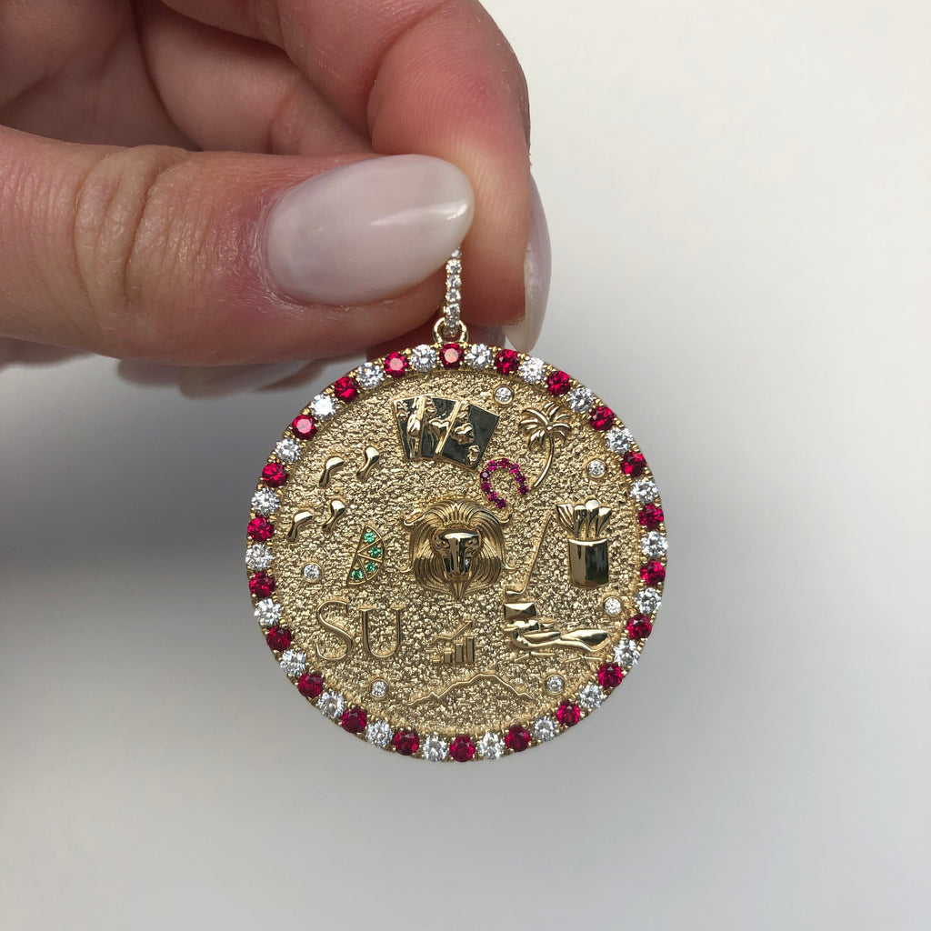 Jumbo Vida Round Pendant