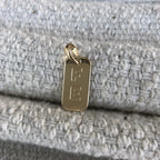 ABC Plate Pendant