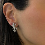 Oak Diamond Drop Earrings