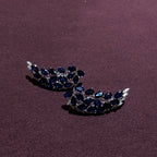 Marbella Sapphire Crawler Earrings