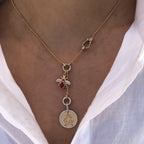 Trilogy Lariat Diamond Necklace