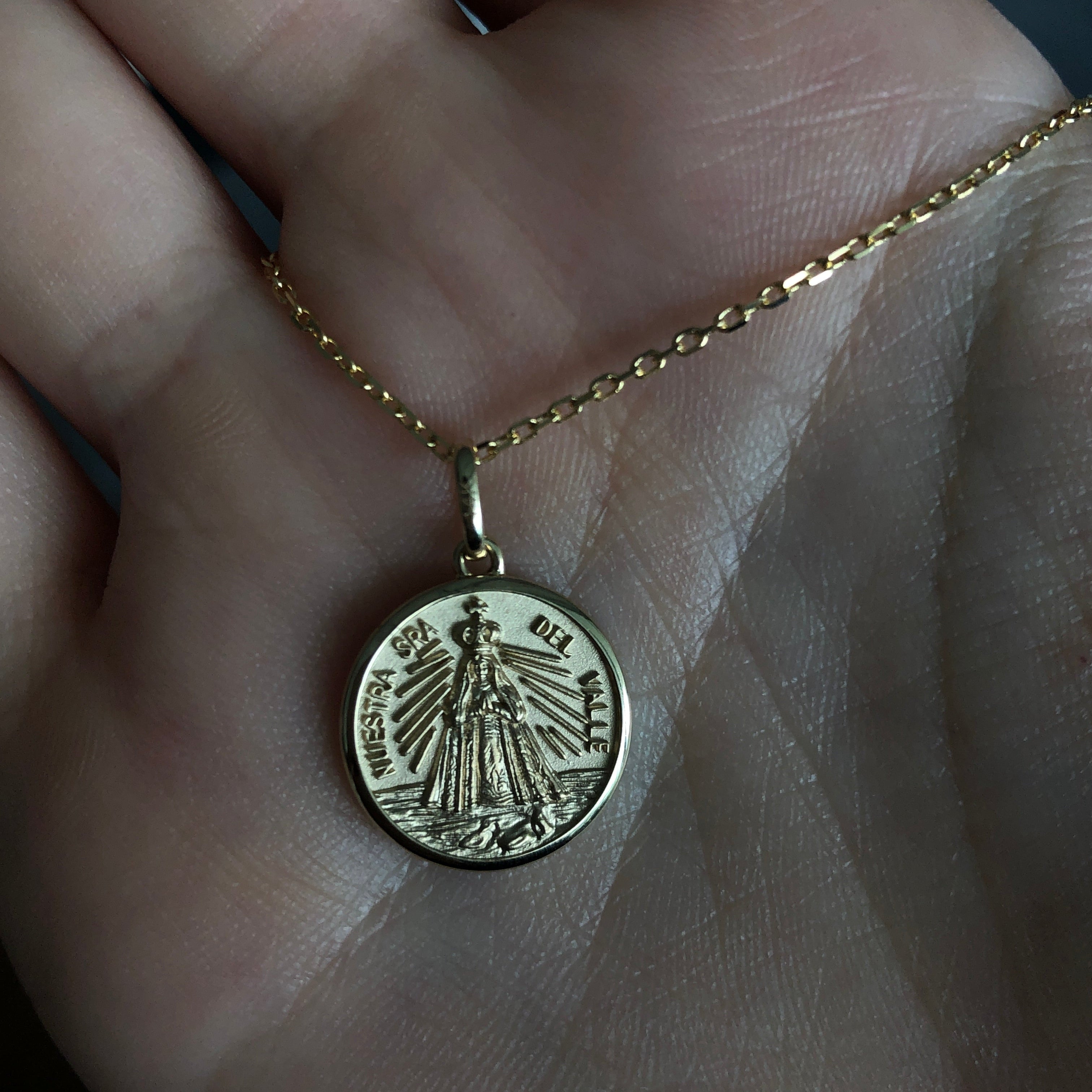 Sacred Virgin Medallion