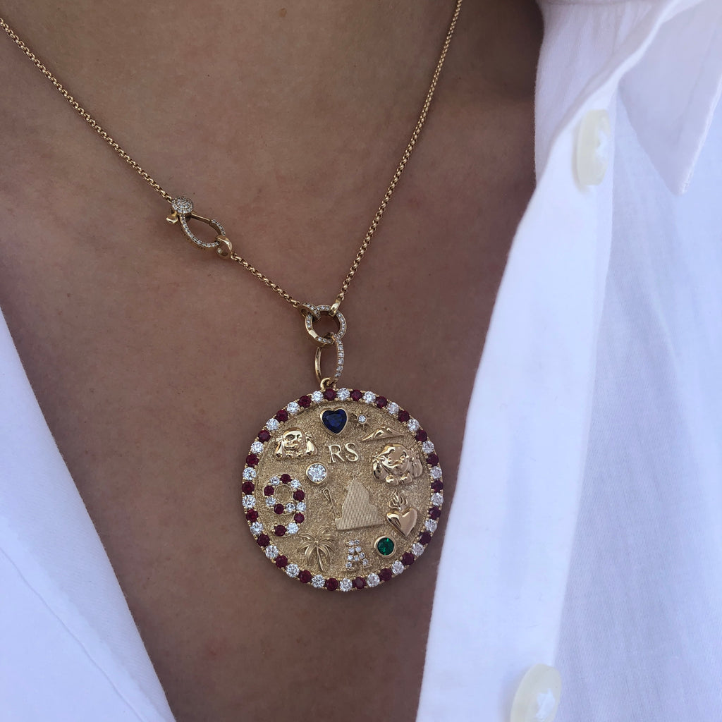 Jumbo Vida Round Pendant
