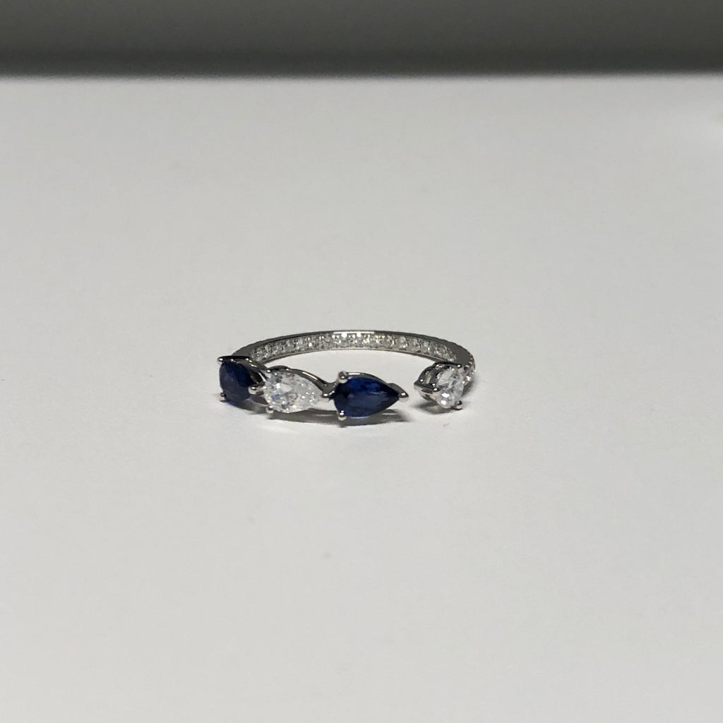 Elicia Gemstone and Diamond Ring