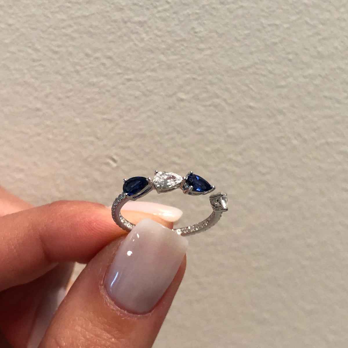 Elicia Gemstone and Diamond Ring