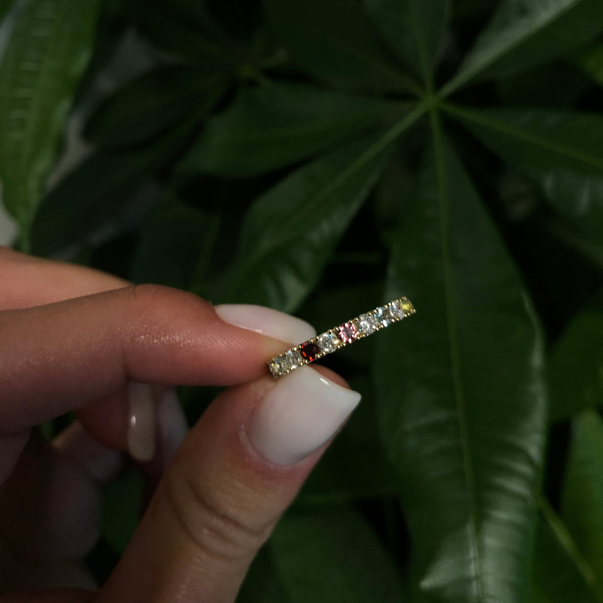 Amici Gemstone and Diamond Ring