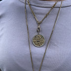 Jumbo Diamond Vida Round Pendant