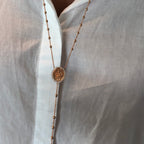 Venerdi Gold Ball and Halo Rosary