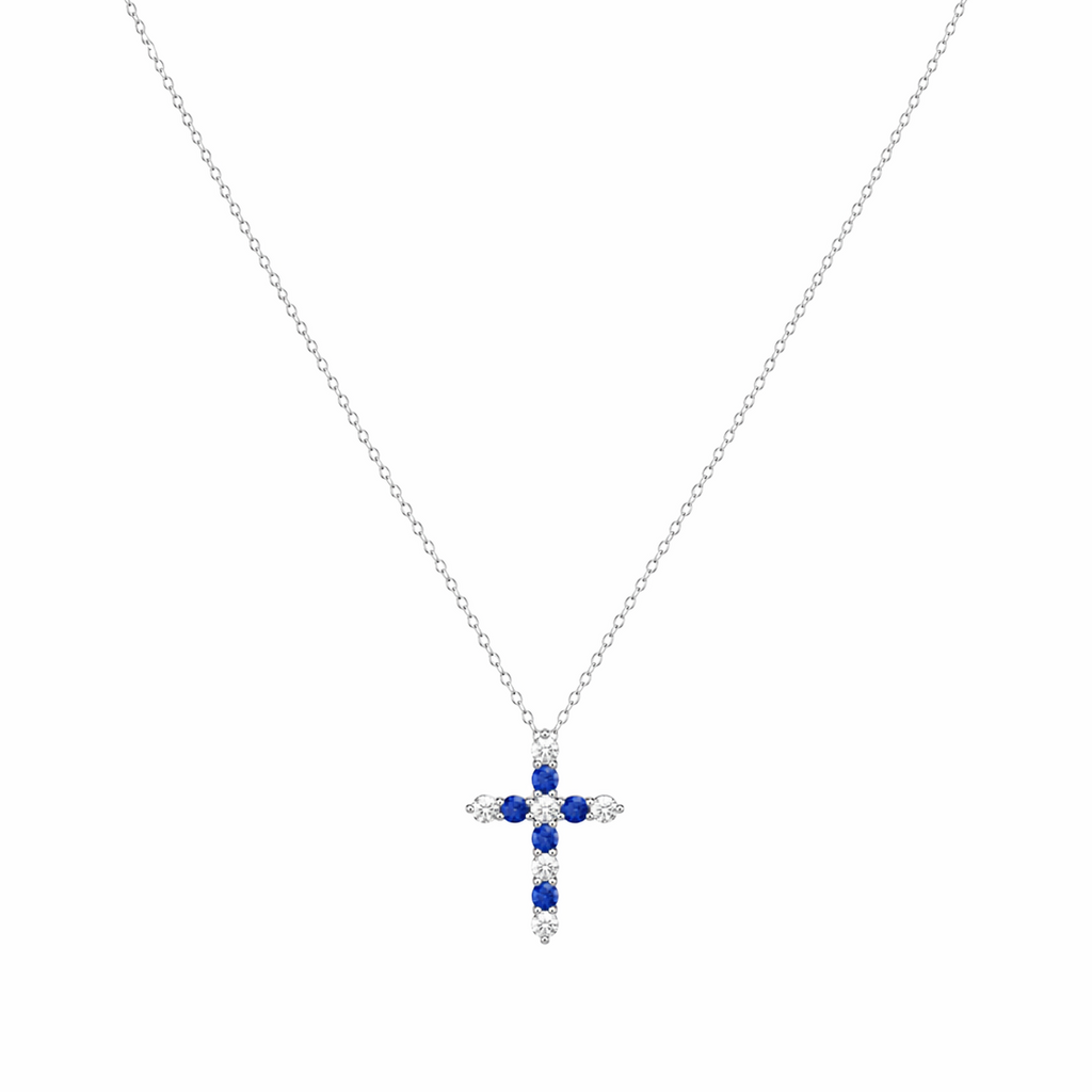 Immaculata Cross Necklace