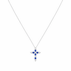 Immaculata Cross Necklace