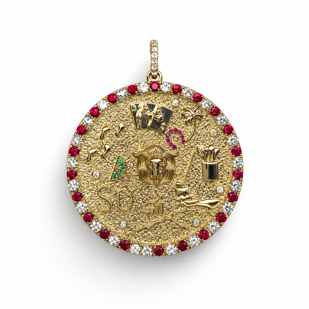 Jumbo Vida Round Pendant