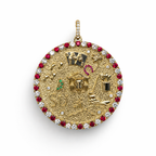Jumbo Vida Round Pendant