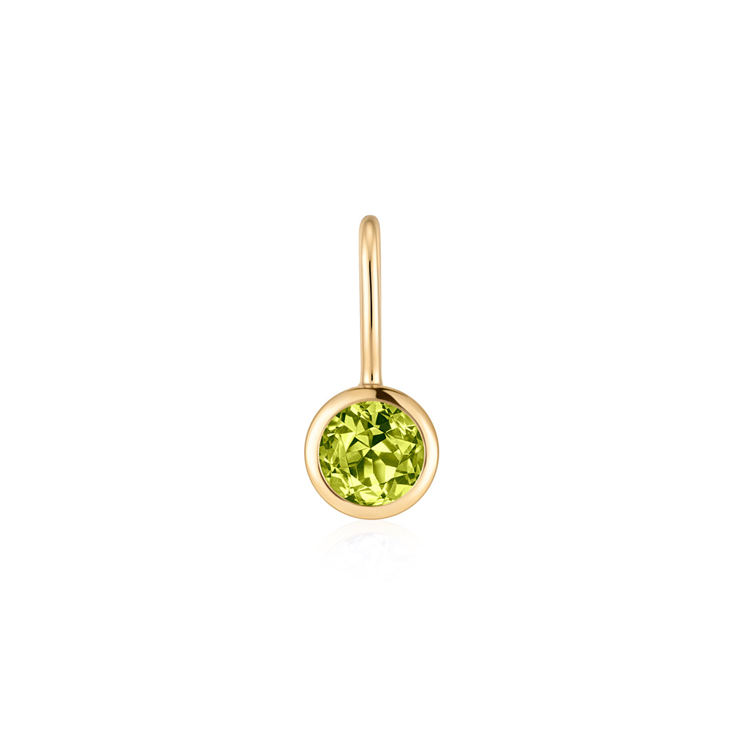 Lucky Bezel Gemstone Pendant