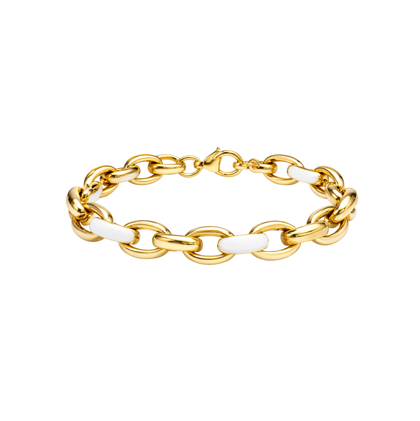 Nova Oval Link Bracelet