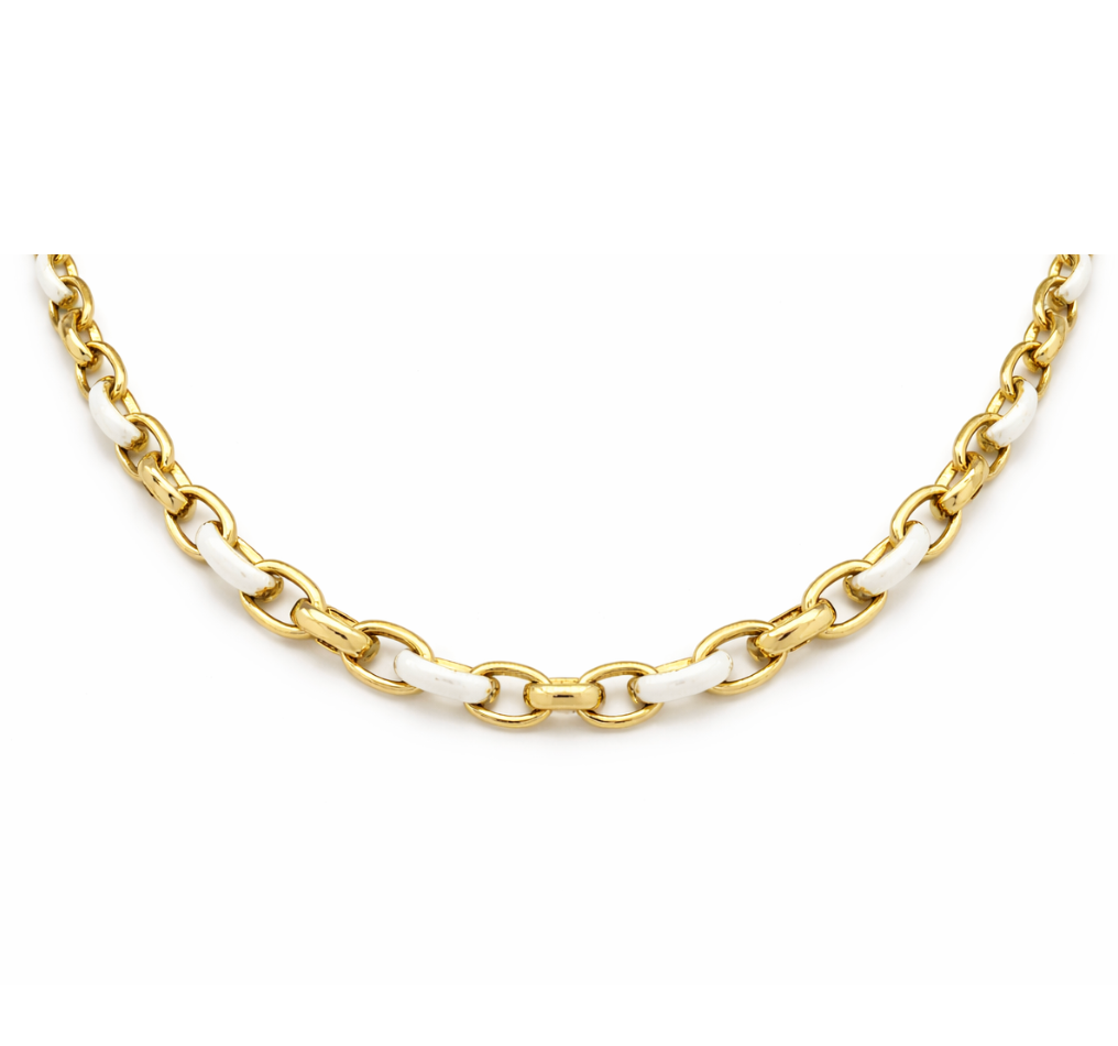 Nova Oval Link Necklace