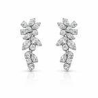 Oak Diamond Drop Earrings